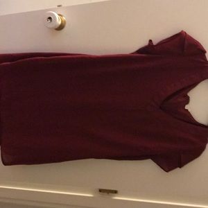 Flutter sleeve mini dress